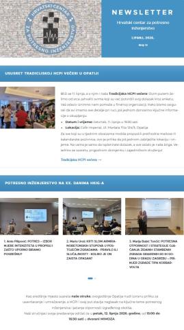 NEWSLETTER LIPANJ, Broj: 12