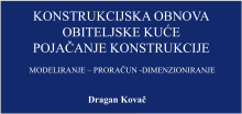 Prezentacija: Konstrukcijska obnova obiteljske kuće - Pojačanje konstrukcije: Modeliranje - Proračun - Dimenzioniranje (2023)