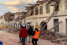 Croatian earthquake causes significant damage